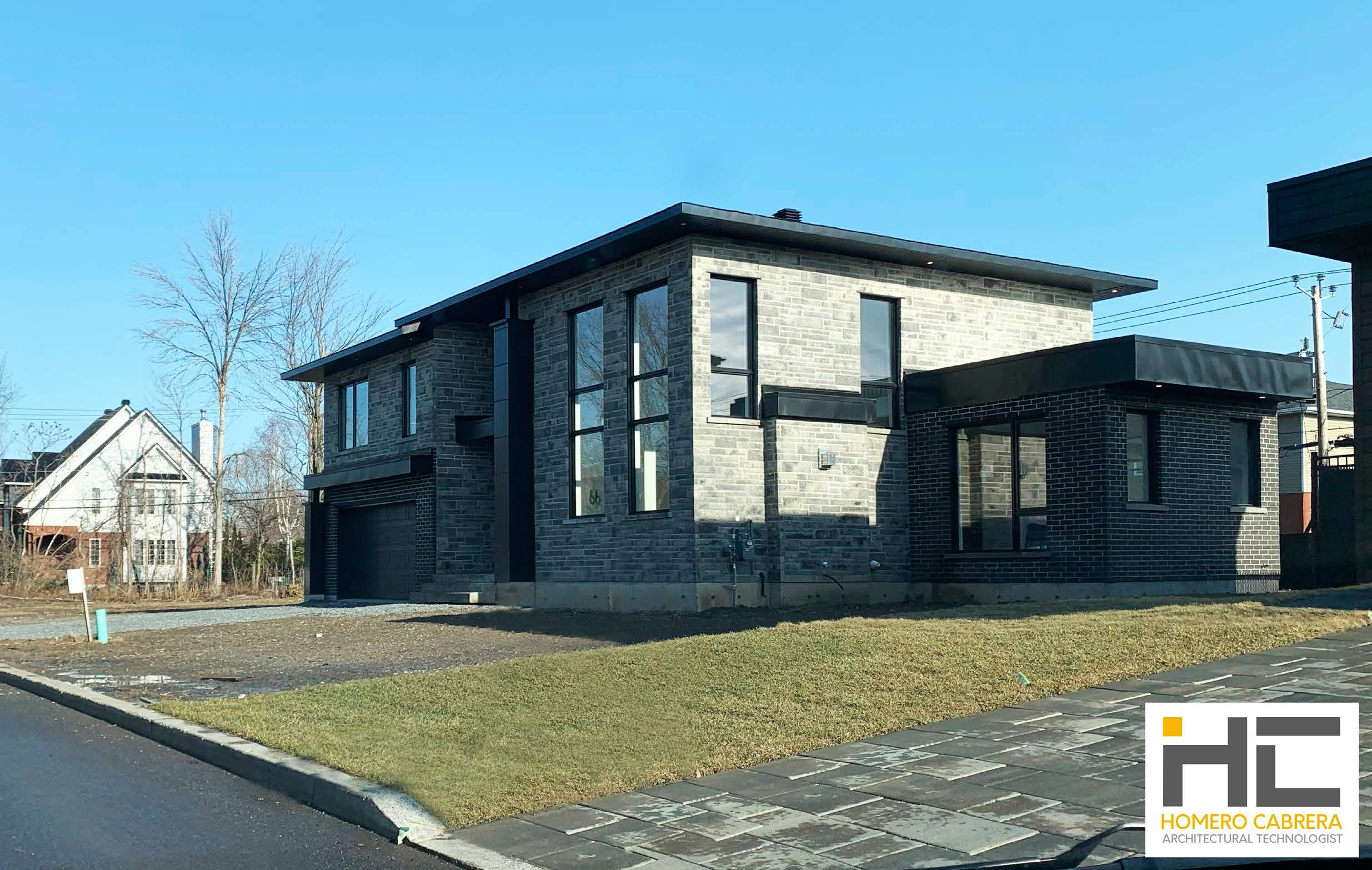 technologue architecture plan de maison plan pour permis projet revit dessinateur 3d architectural technologist house plan permit plan revit project 3d designer